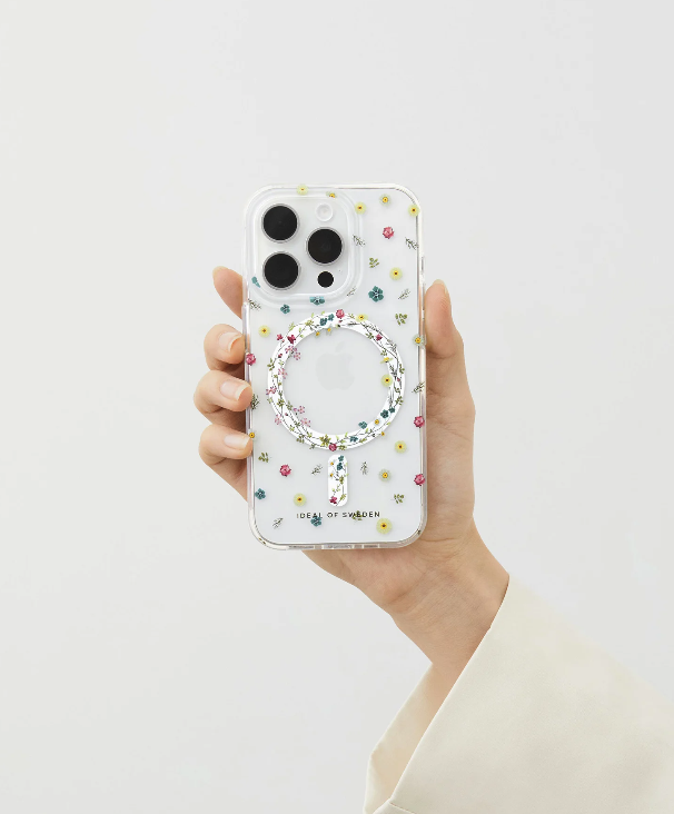 Samsung Galaxy S25 Ultra Hardcase Hülle Clear Case Designer MagSafe-Modul (IDCLCMS-S25U-507) - Petit Floral
