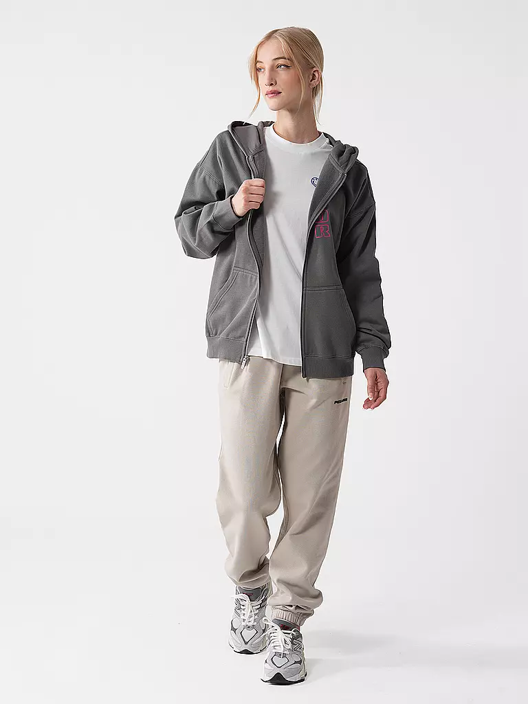 PEGADOR Sweatjacke SKYLA grau
