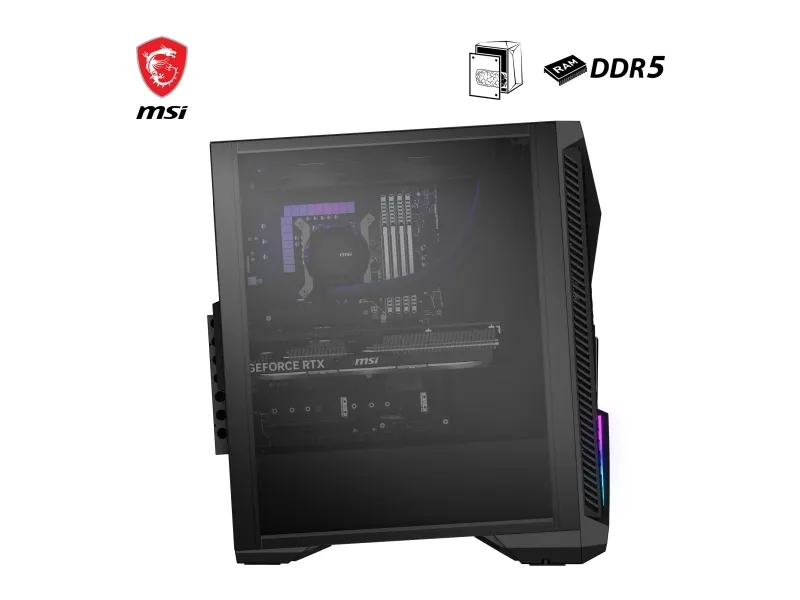 MSI MPG Infinite X2 14NUG7-460AT - Tower gaming - Core i9 i9-14900KF / op til 5.6 GHz - RAM 64 GB - SSD 1 TB - NVMe - GeForce RTX 4080 - Bluetooth 5.3, IEEE 802.11ax (Wi-Fi 6E), 2.5 Gigabit Ethernet, Gigabit Ethernet - Win 11 Home - skærm: ingen - so