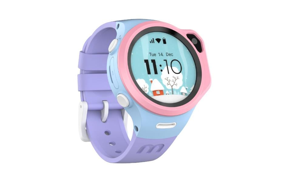 Smart Watch Fone R1s Blau/Rosa/Violett<br>Ultimatives Smartwatch-Erlebnis für Kinder