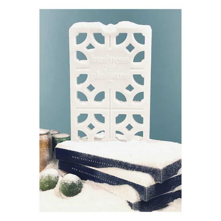 Business & Pleasure Co. Bloc de glace | Blanc