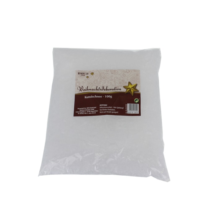 Kunstschnee weiß - Polyester - ca. 100 g