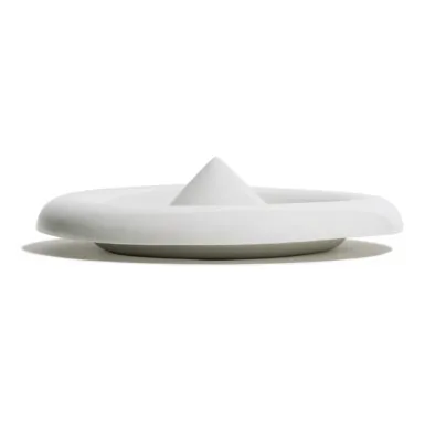 Kinfill Porte-savon en porcelaine Halo | Blanc