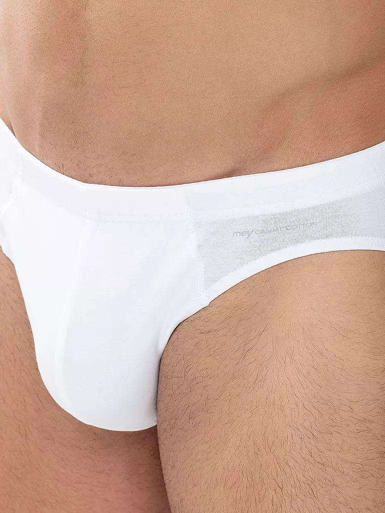 MEY Slip Casual Cotton Weiss weiss