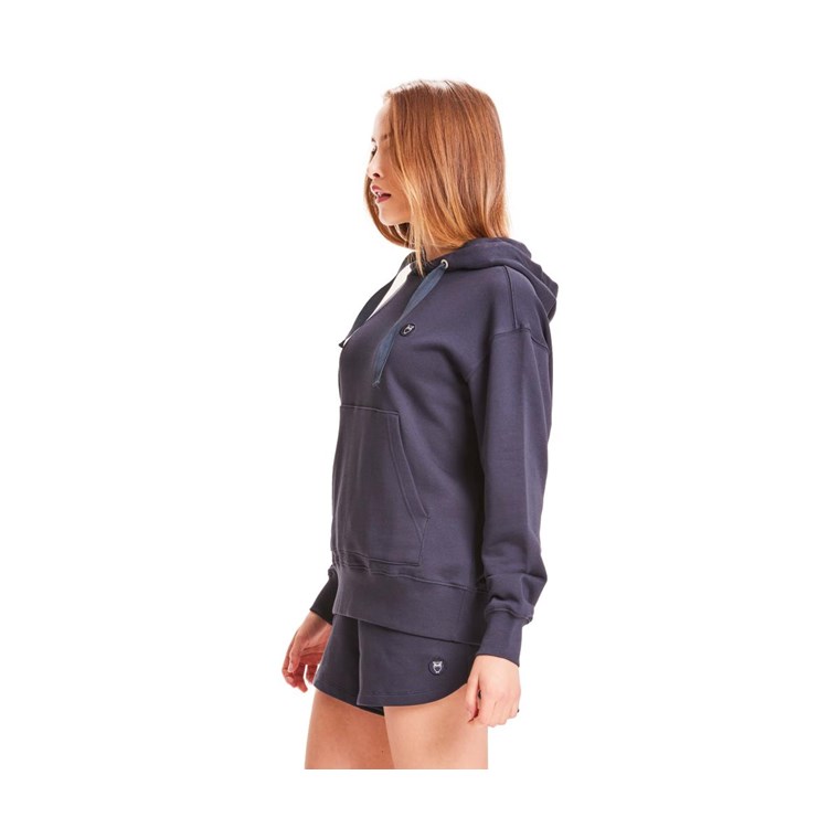 KnowledgeCotton Apparel Daphne Basic Badge Hoodie Women