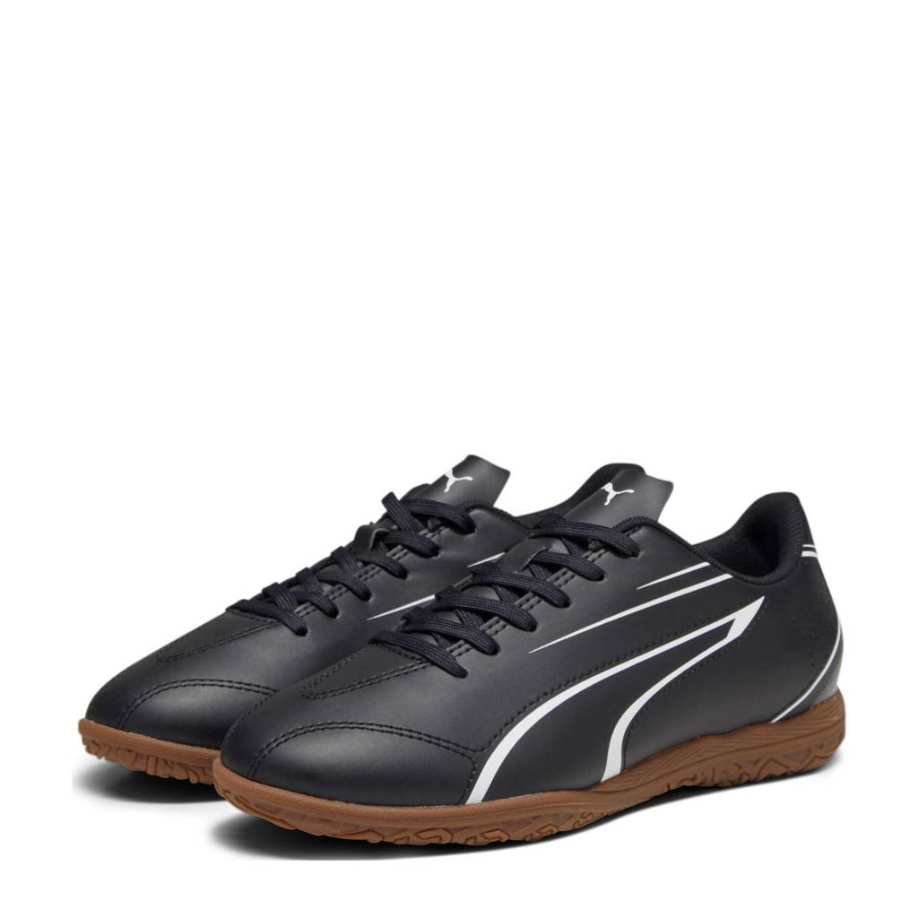 Puma Vitoriajunior zaalvoetbalschoenen zwart