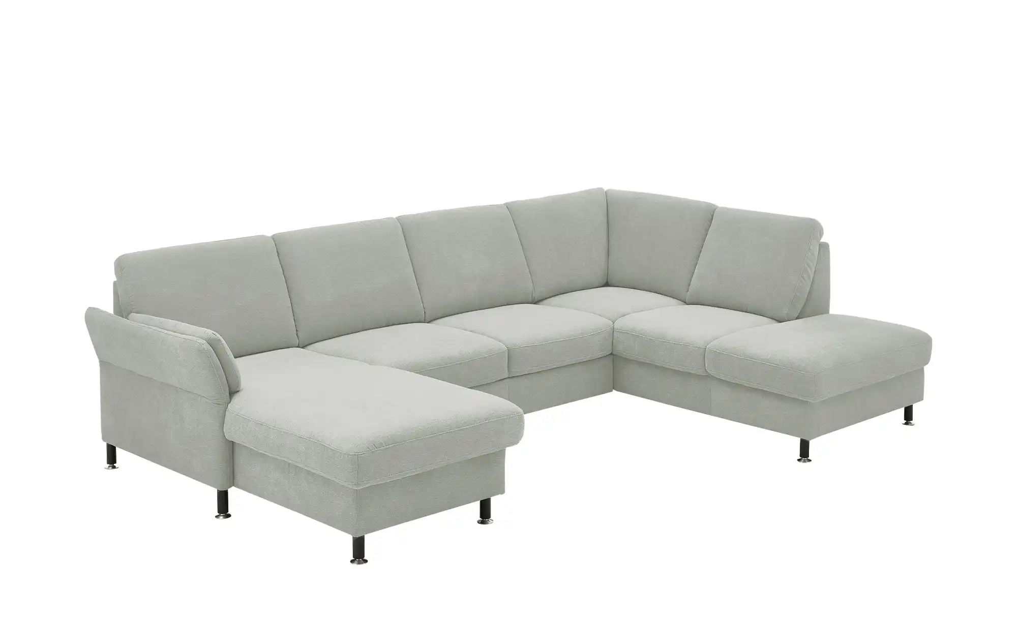 meinSofa Wohnlandschaft aus Flachgewebe Veit