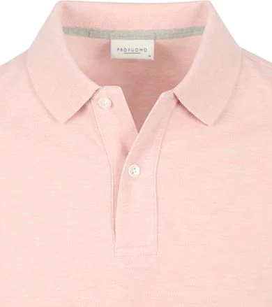 Profuomo Piqué Poloshirt Lichtroze PPWD10019G-T4 kopen