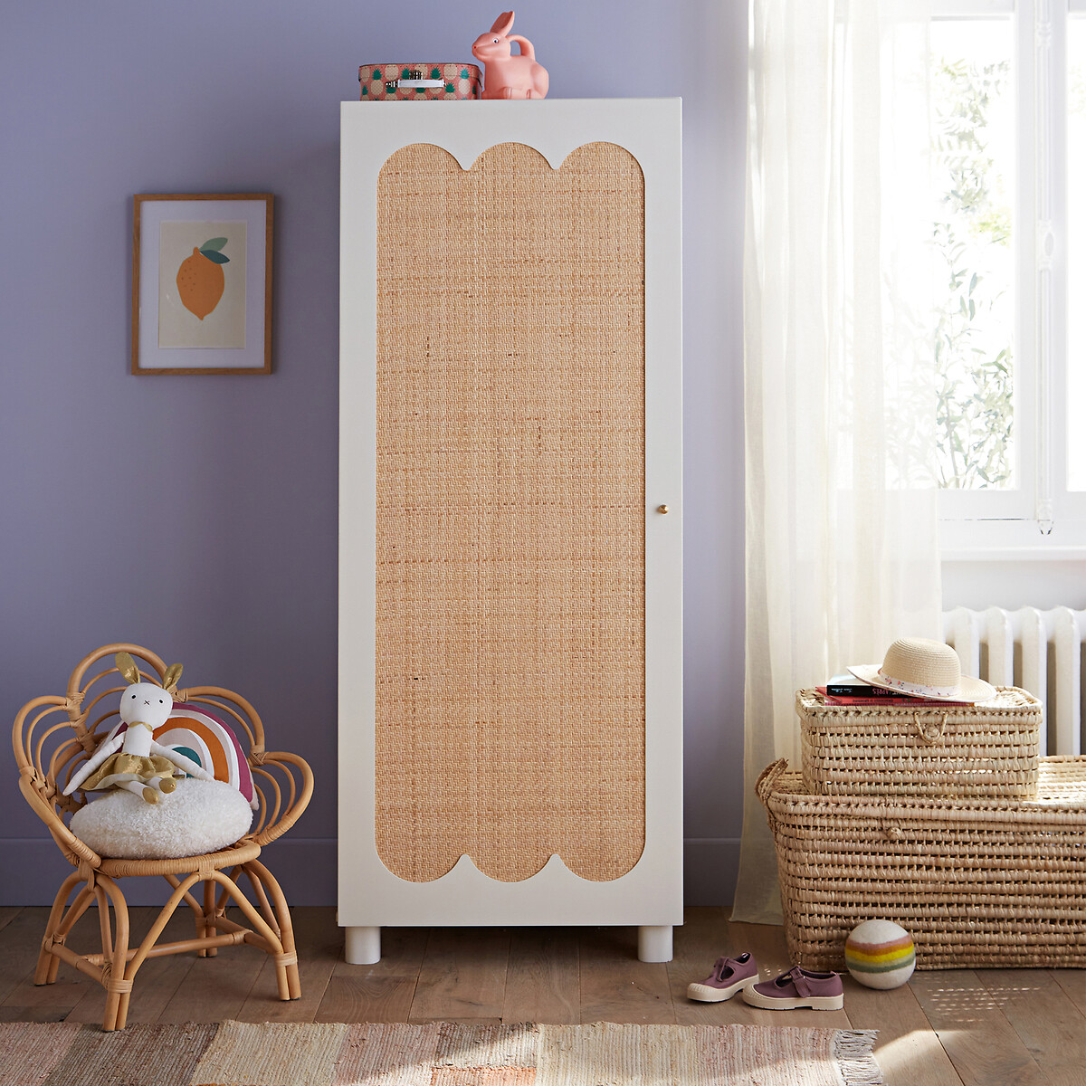 LA REDOUTE INTERIEURS<br>Móvel de parede, 1 porta, Ptilu