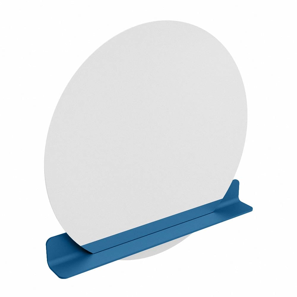 Mondiaz Spot spiegel rond Ø100cm met planchet jeans