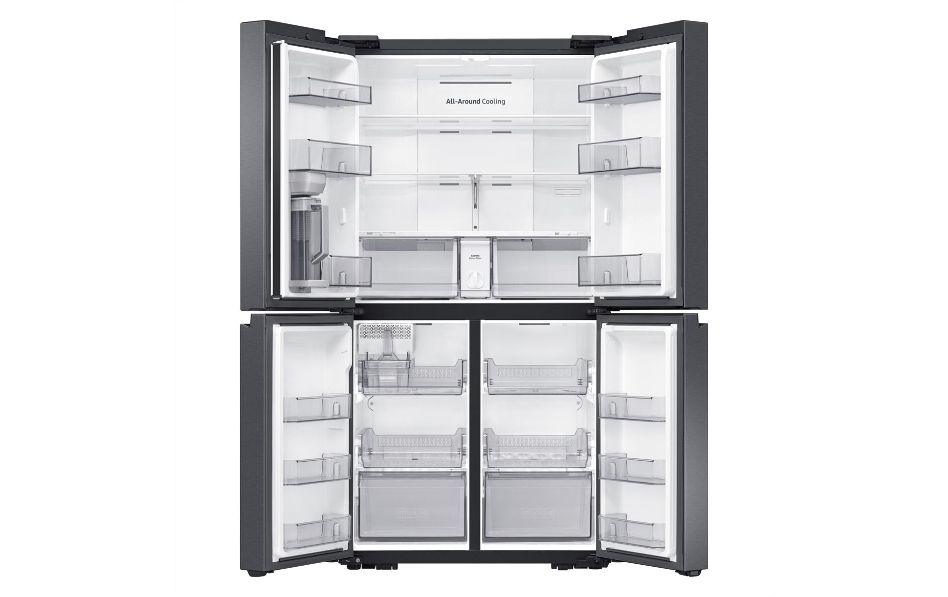 Foodcenter RF59C701EB1/WS Schwarz<br>Side by Side Kühl- und Gefrierteil