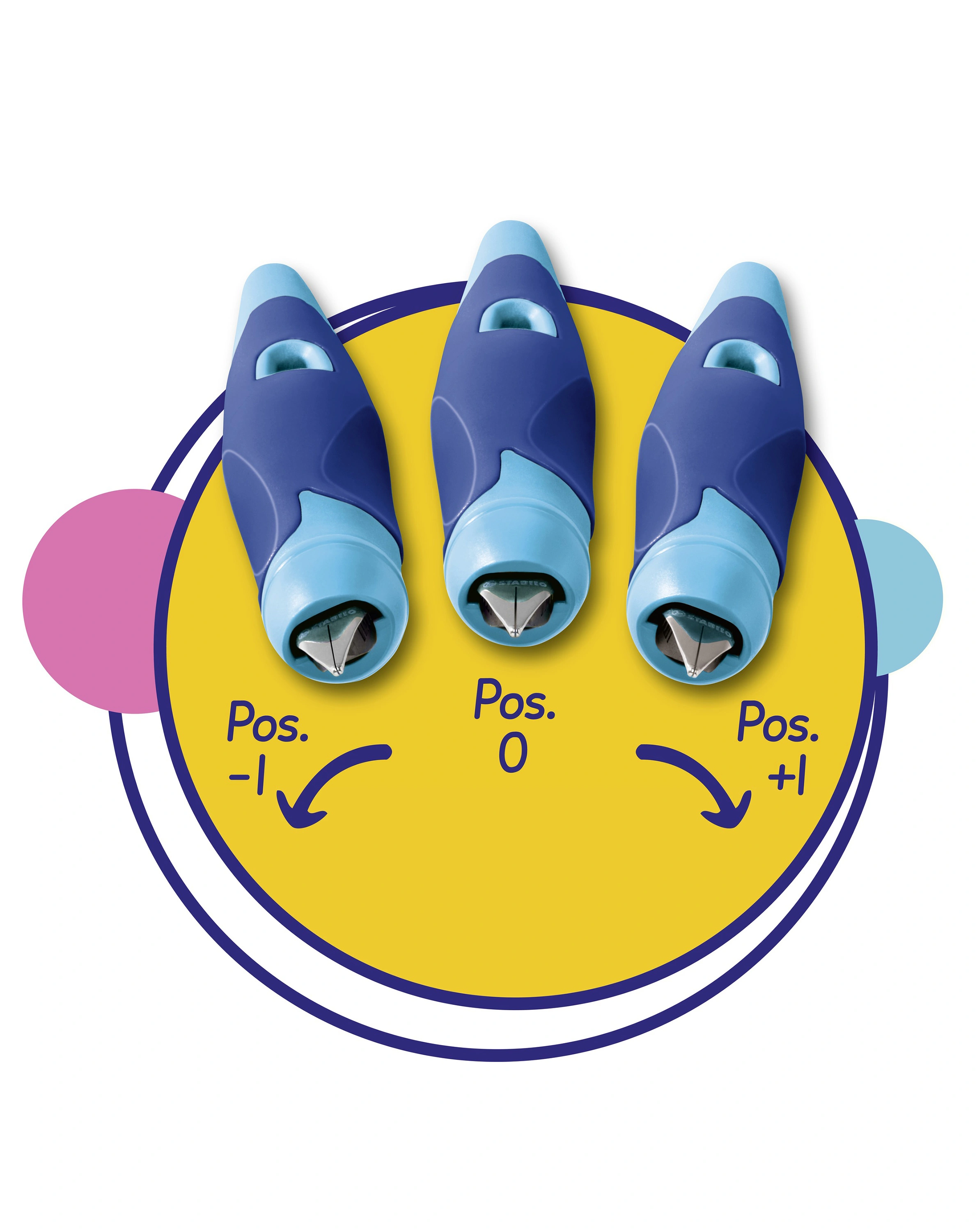 Schulfüller STABILO® EASYbirdy 3D Wildlife S.E. für Rechtshänder in grün
