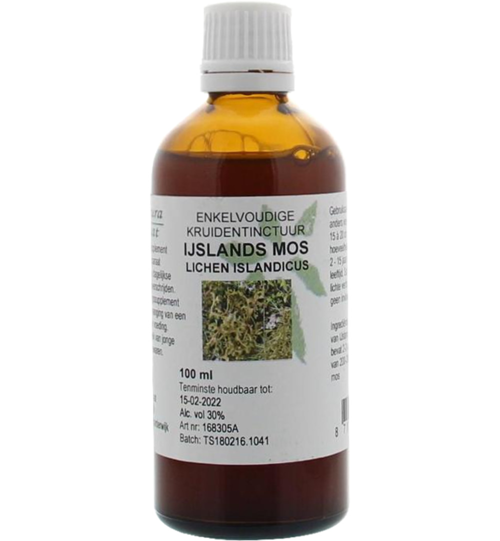 De Cruydhof Lichen island / ijsland mos tinctuur (100 ml)