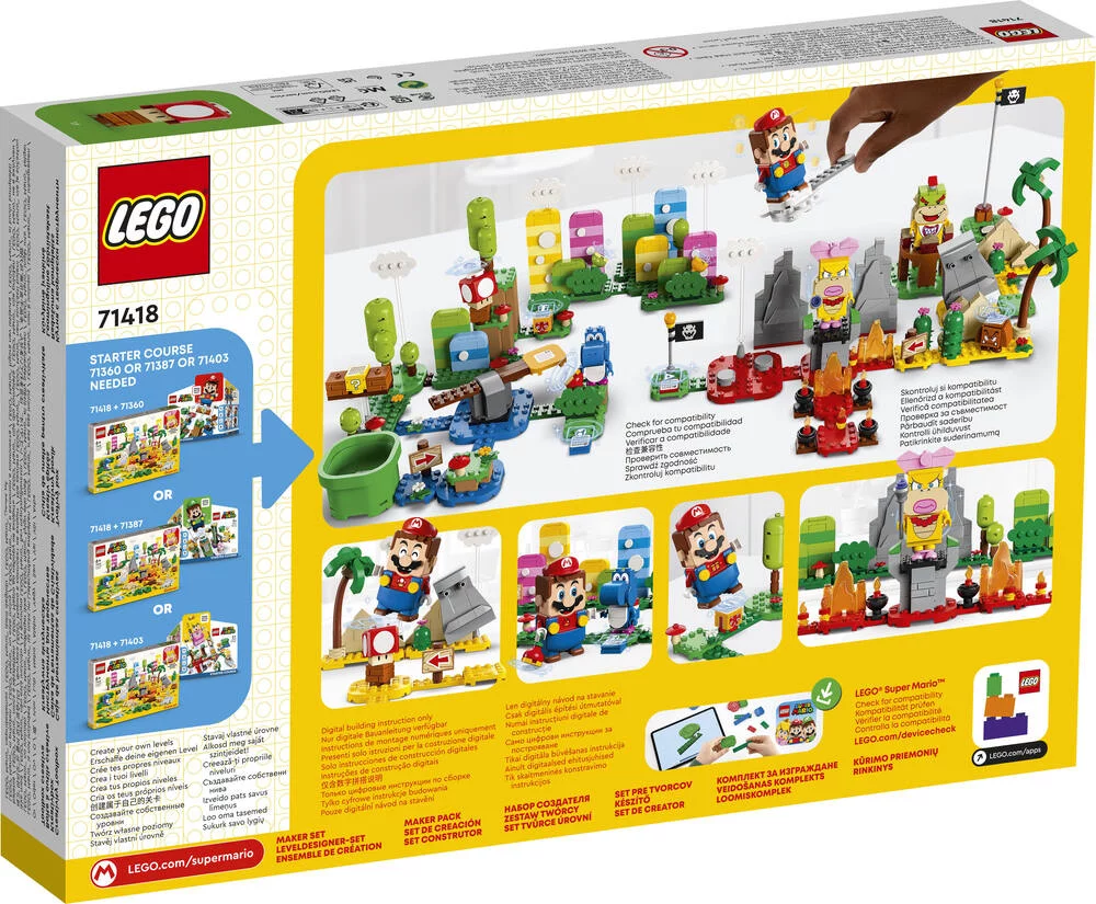 LEGO®SUPER MARIO 71418 - LA BOITE A OUTILS CREATIVE