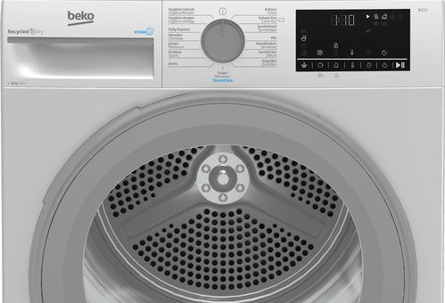 Beko B3T6823WS - RecycledDry™- Warmtepompdroger