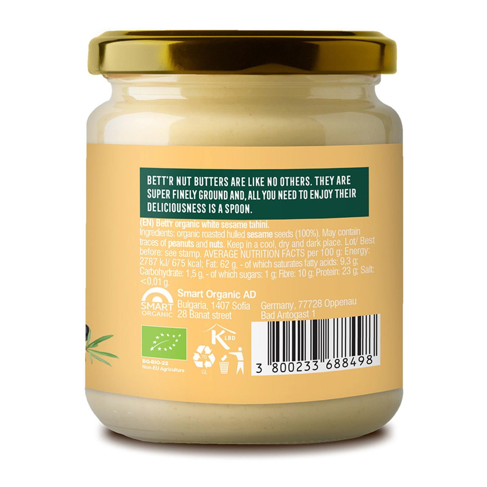 bett'r weißer Sesam Tahini
