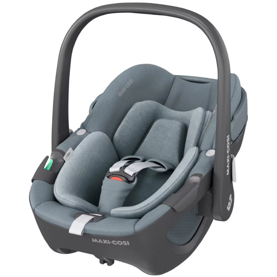 MAXI COSI Set Babyschale Pebble 360 Essential Grey plus Basisstation FamilyFix 360
