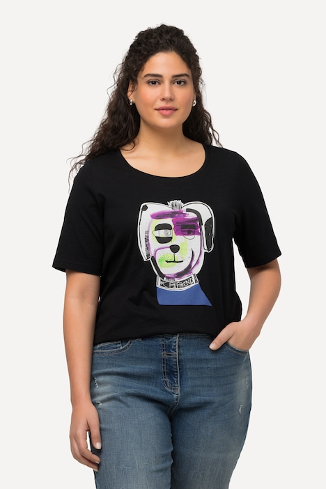 T-Shirt, Hund, Classic, Rundhals, Halbarm