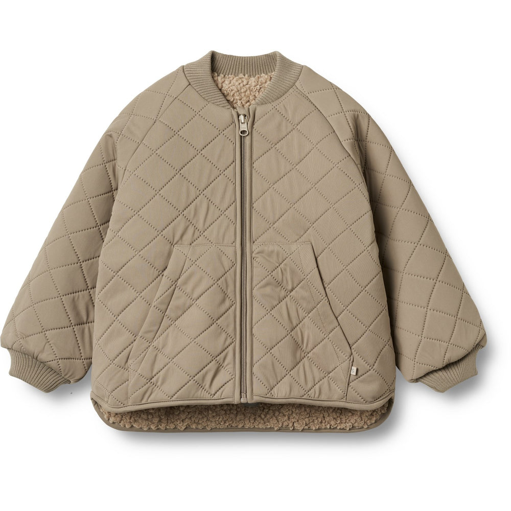 Køb Wheat Beige Stone Vendbar Termojakke Lake