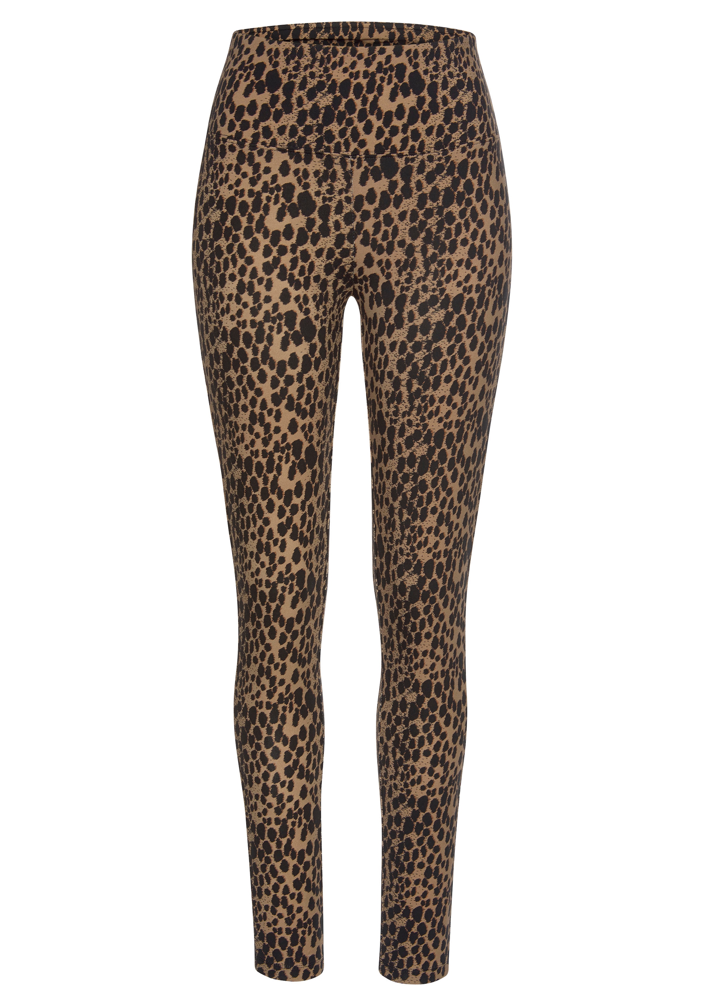 Buffalo Leggings  mit Leoprint