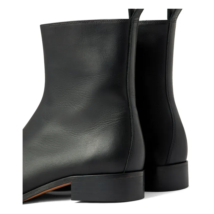 Soeur Boots West Cuir | Noir