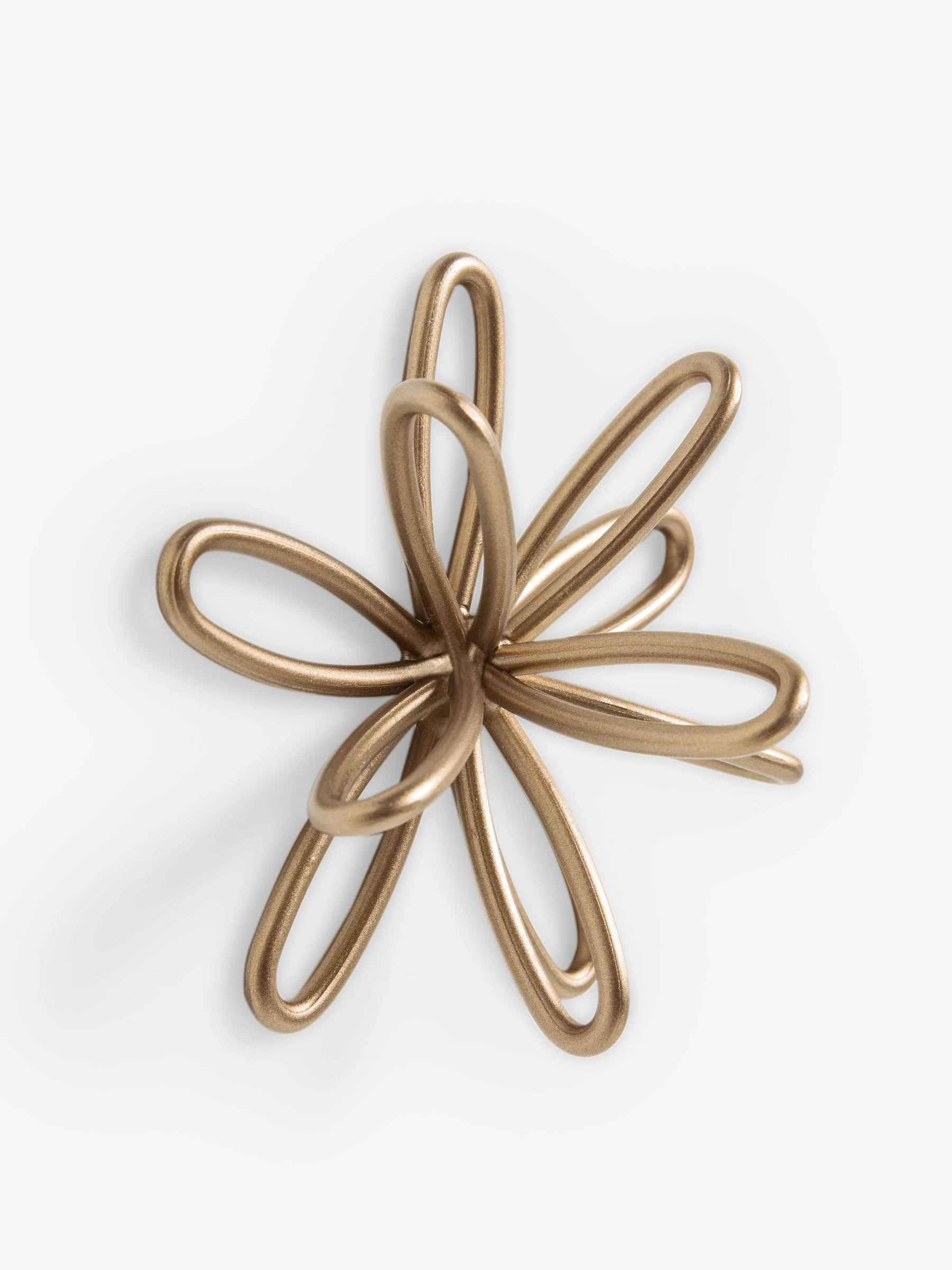 Set of 3 Metal Flower Wall Plaques