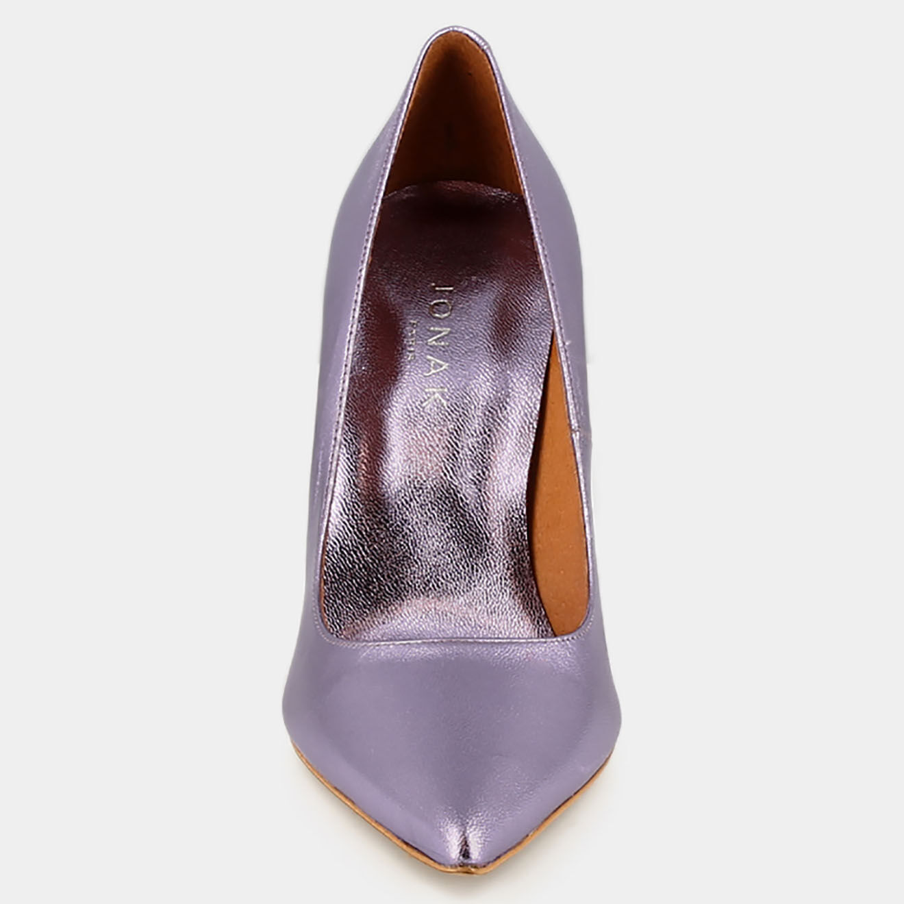 Jonak Escarpins en Cuir Dabate lilas - Talon 10 cm