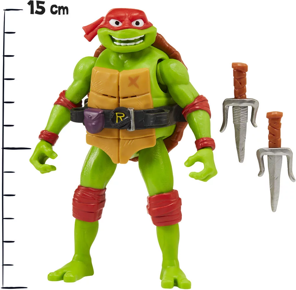 TORTUES NINJA - FIGURINE DELUXE 15 CM AVEC FONCTION ELECTRONIQUE