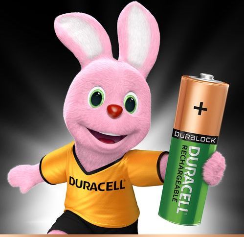 Duracell - Oplaadbare AA Batterijen - 1300 mAh NiMH - 4 Stuks