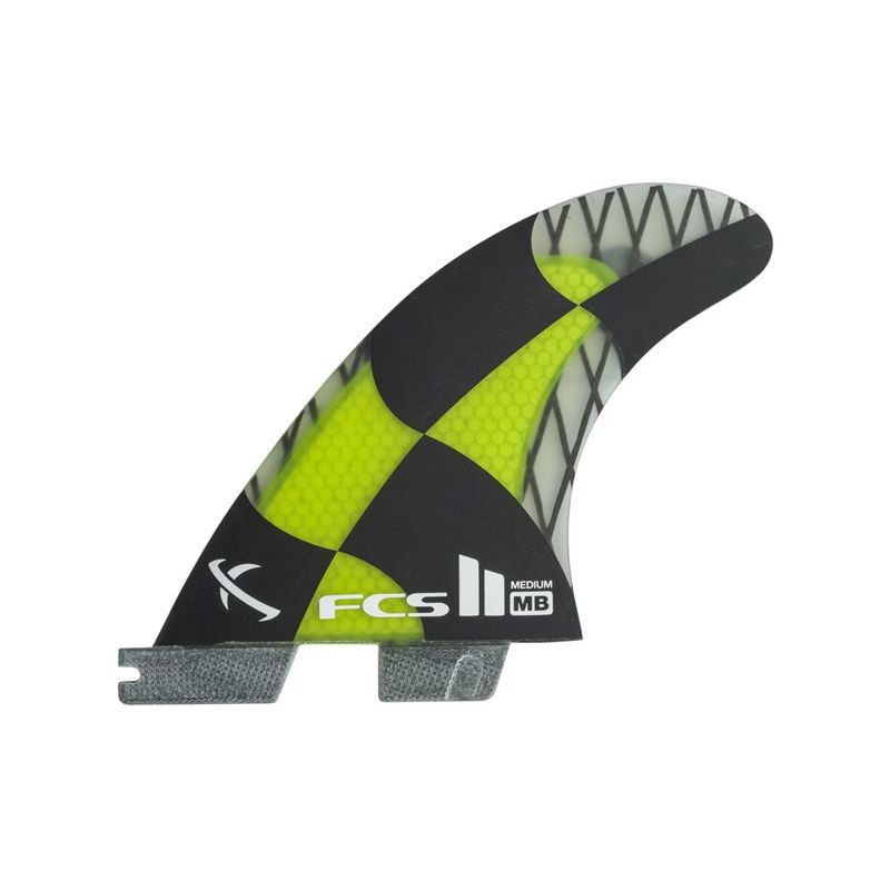 Ailerons surf FCSII MB Tri-Quad signature Matt Biolos 