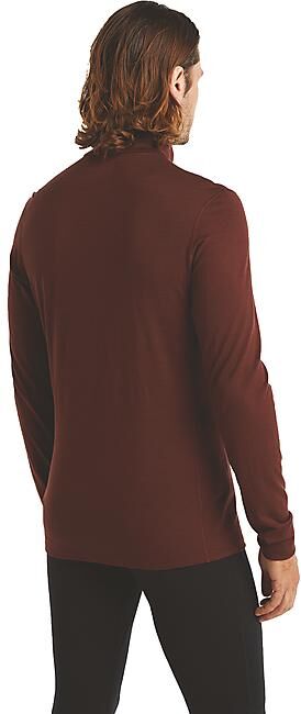 ICEBREAKER - T-SHIRT ML DEMI ZIP 200 OASIS HALF ZIP M