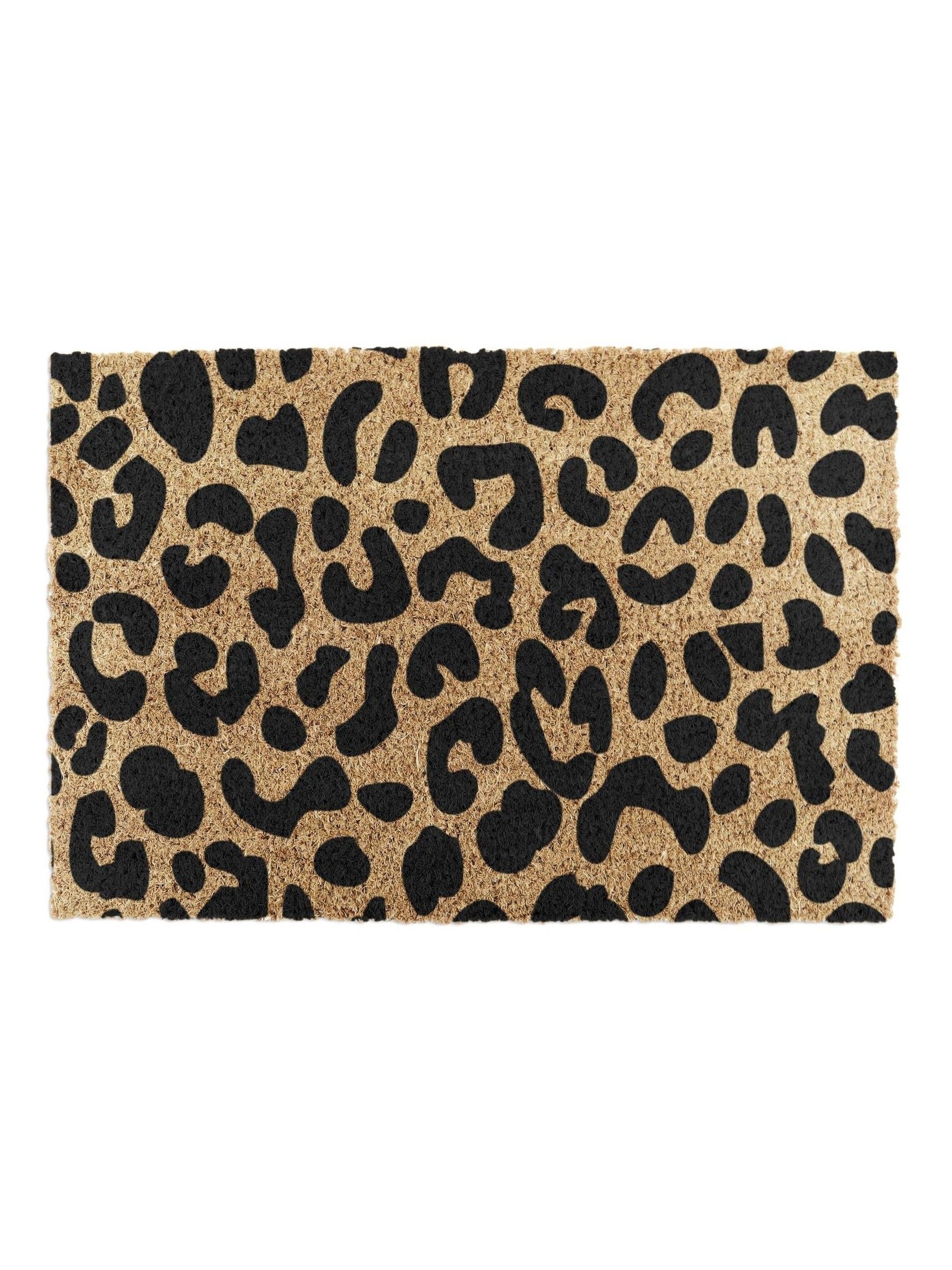 Artsy Mats Leopard Print Doormat