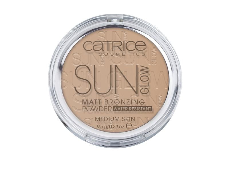 Catrice Bronzer Puder Sun Glow Matt 030 Medium Bronze Mattierendes Puder für einen gesunden, gleichmässigen Teint