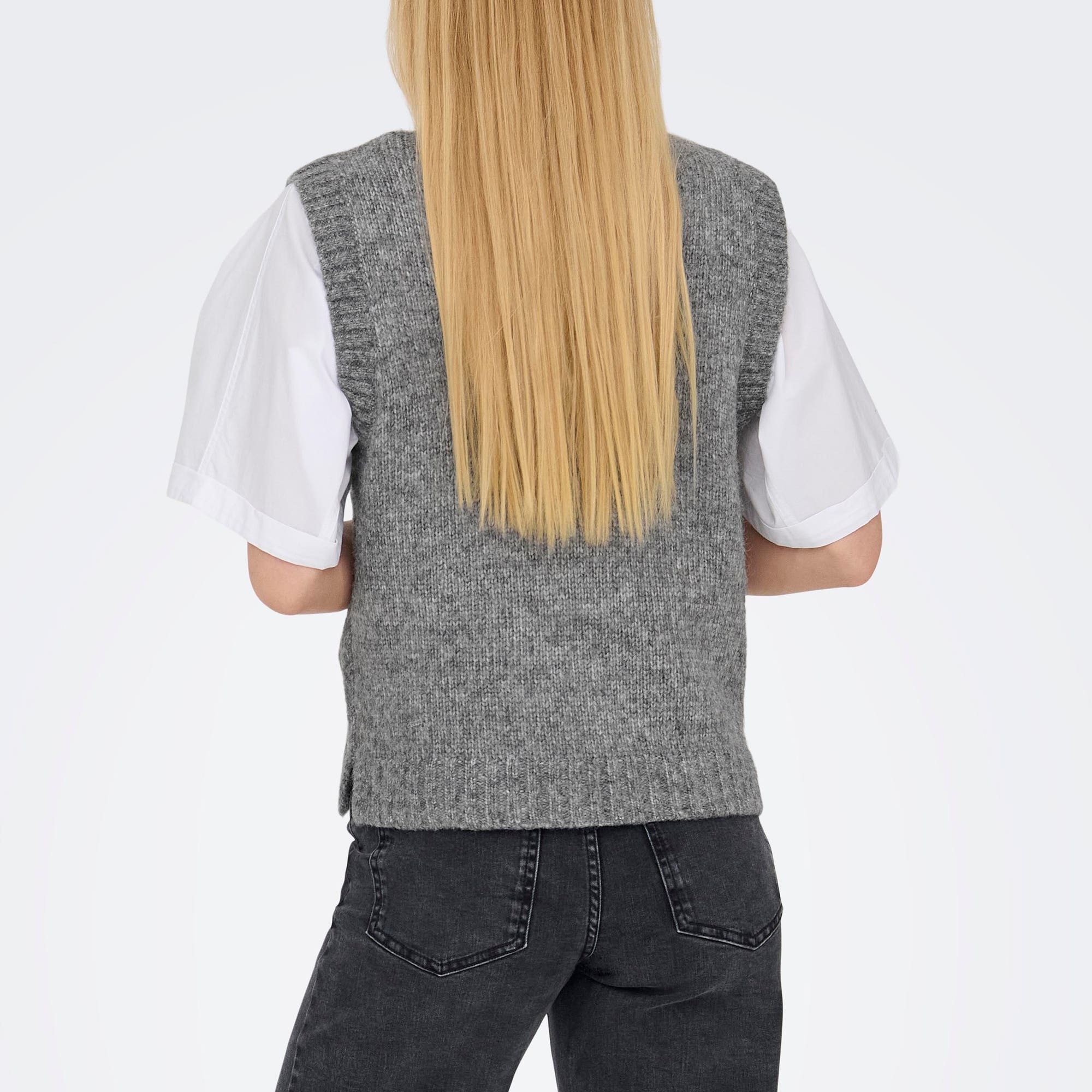Gilet Femme gris