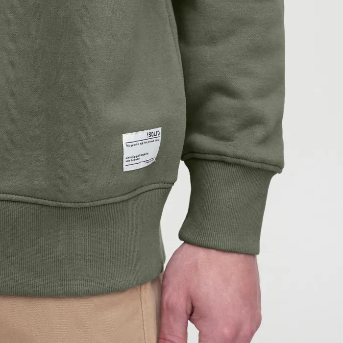 Solid Lenz Sweater Heren