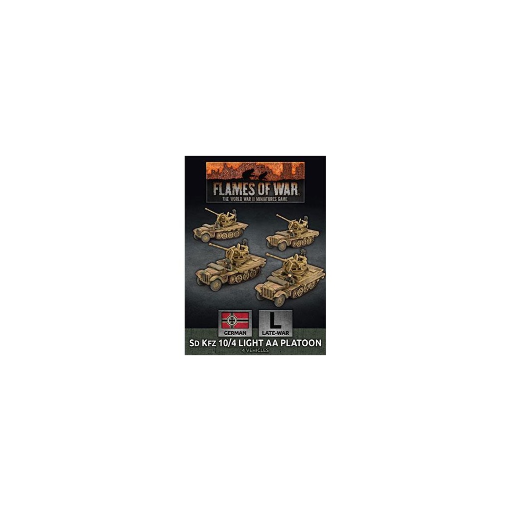 Flames of War - SdKfz 10/4 Light AA Platoon