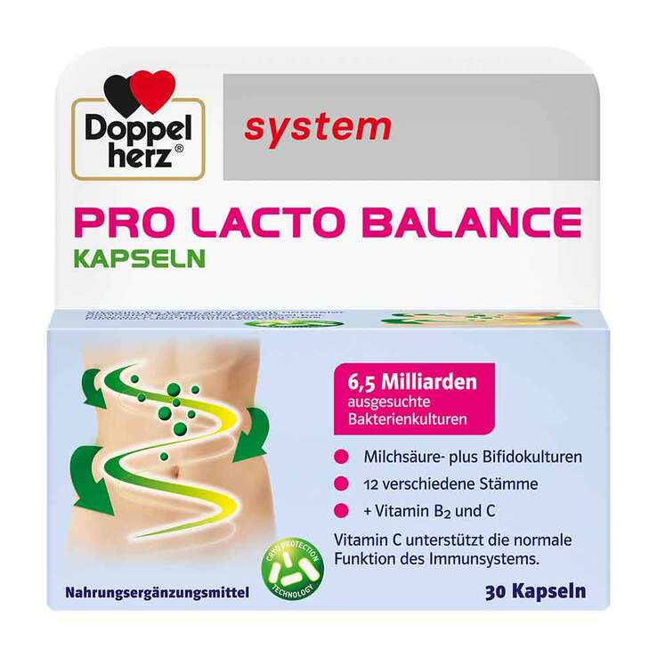 Doppelherz system Pro Lacto Balance Kapseln, 30 St