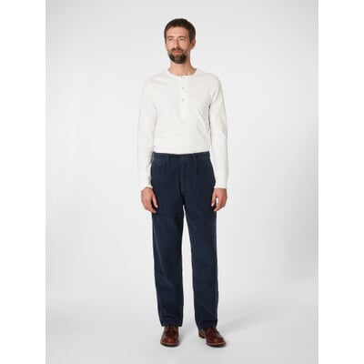 Herren-Cordhose, Navy