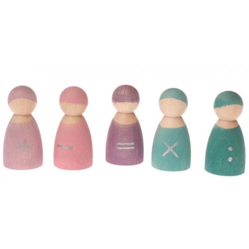 Grimm's popjes vrienden pastel - 5st