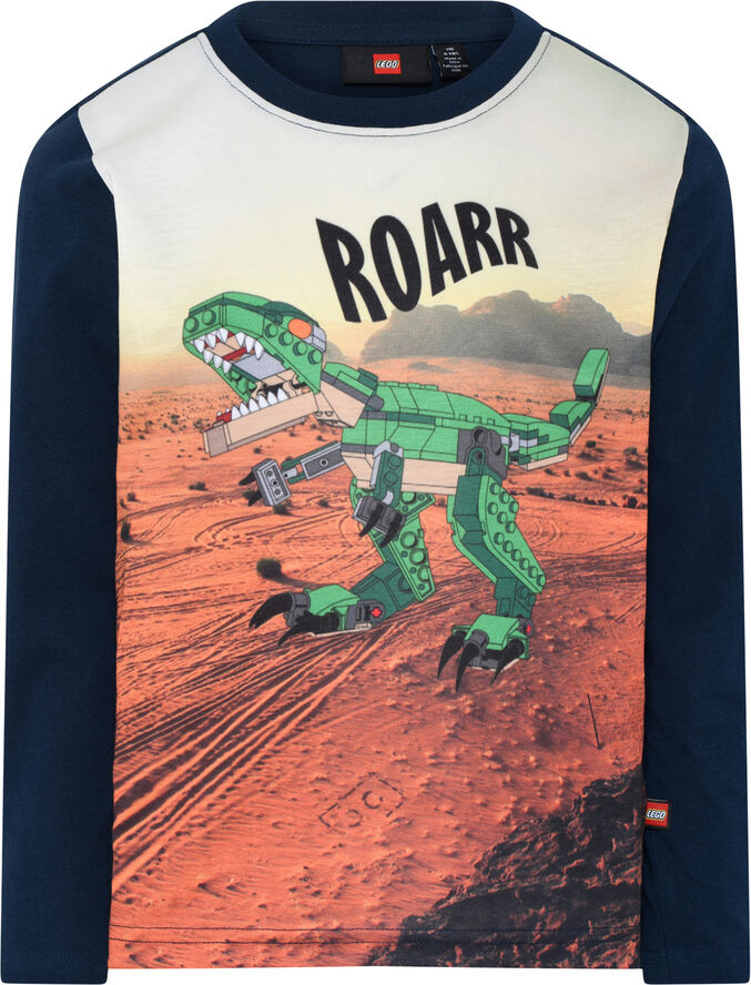 LEGO kidswear-LEGO børnetøj LWTAYLOR 712 - T-SHIRT L/S Blå