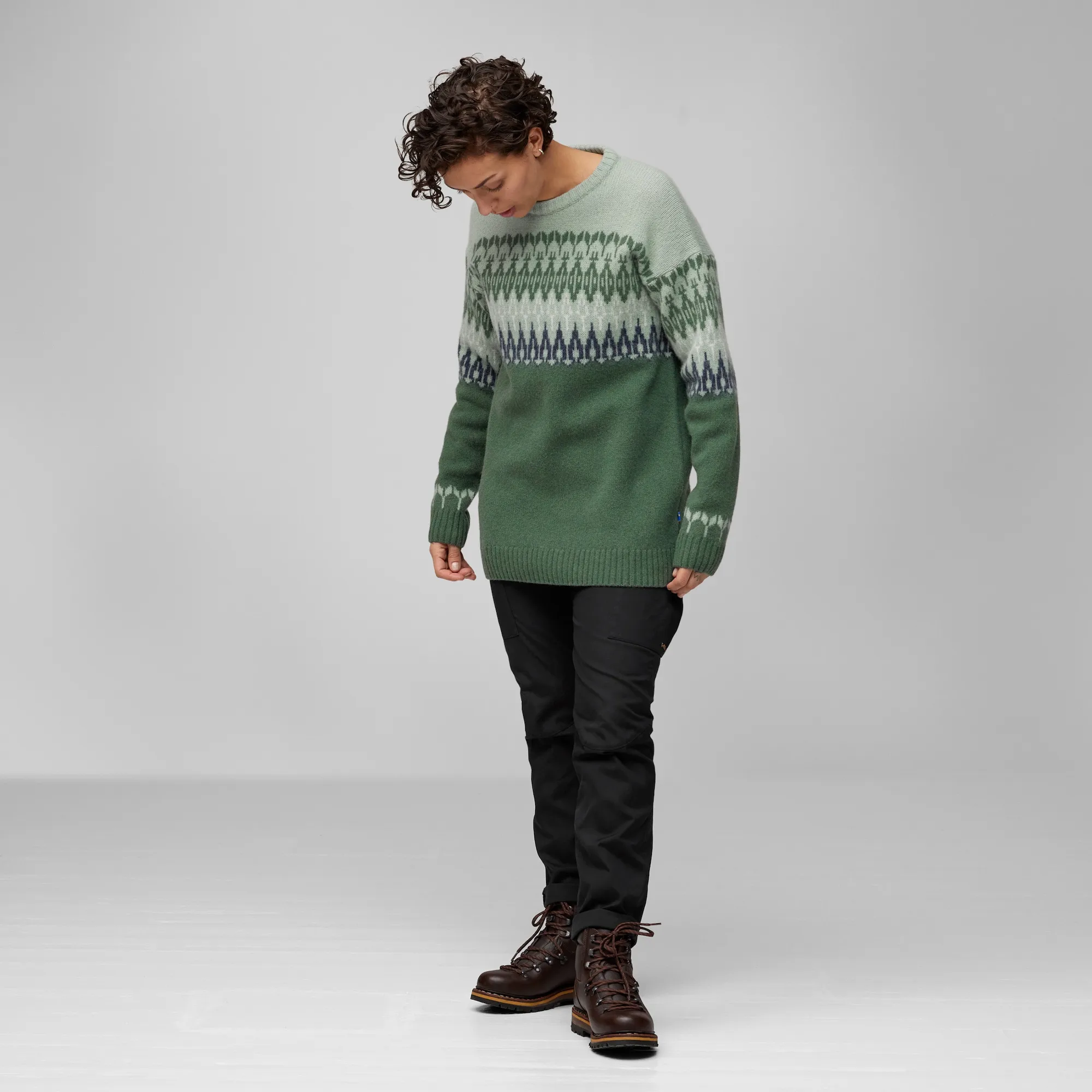Fjällräven Övik Path Knit W Dark Navy-Navy
