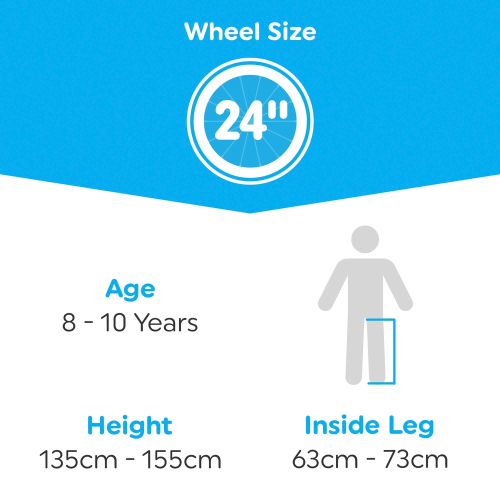 24-Zoll-Team-Mountainbike Grün