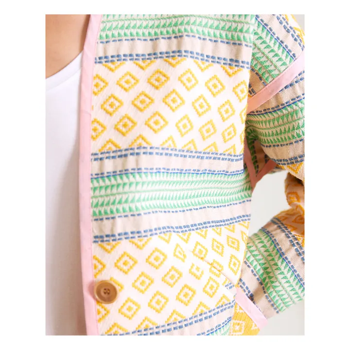 Sacrécoeur Veste Daria Jacquard | Jaune