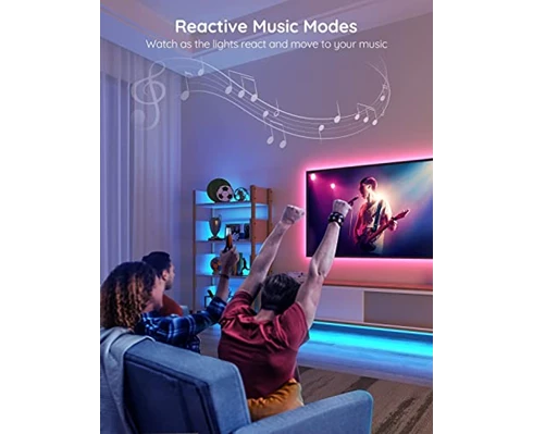 Govee RGB Smart Wi-Fi   Bluetooth LED Strip Light (5m)
