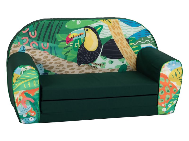 Knorrtoys Kindersofa Jungle animal Sofa mit niedlichem Motiv