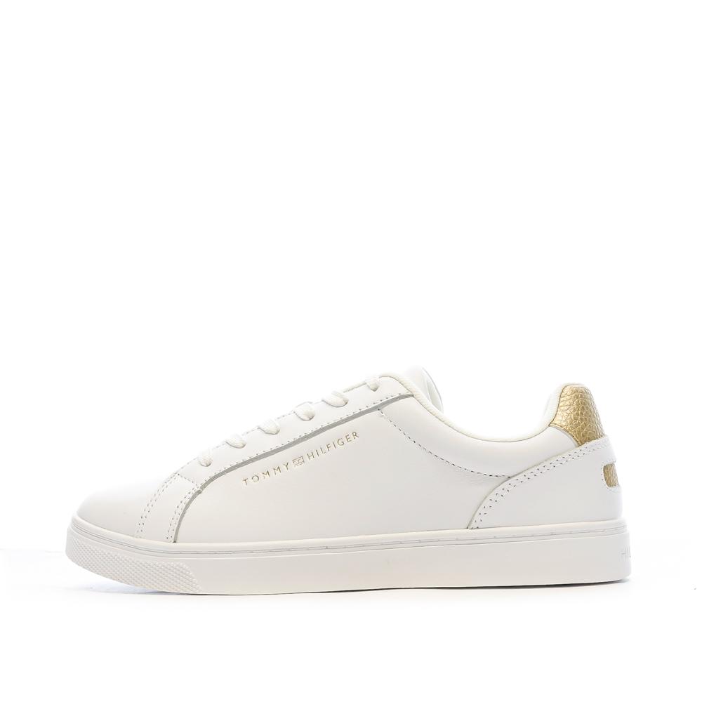Tommy Hilfiger Baskets Blanches Femme Tommy Hilfiger Cupsole