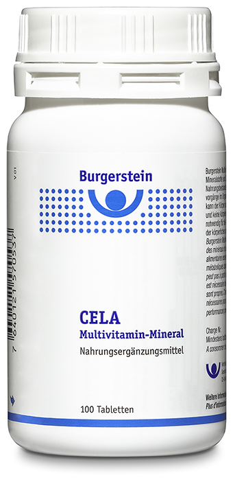 BURGERSTEIN Multivitamin-Mineral CELA<br>100 Stück, Tablette