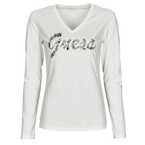 Guess - LS VN BONITA TEE - Beige