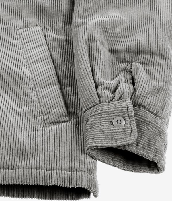 Carhartt WIP Whitsome Corduroy Shirt Jacke (misty grey)