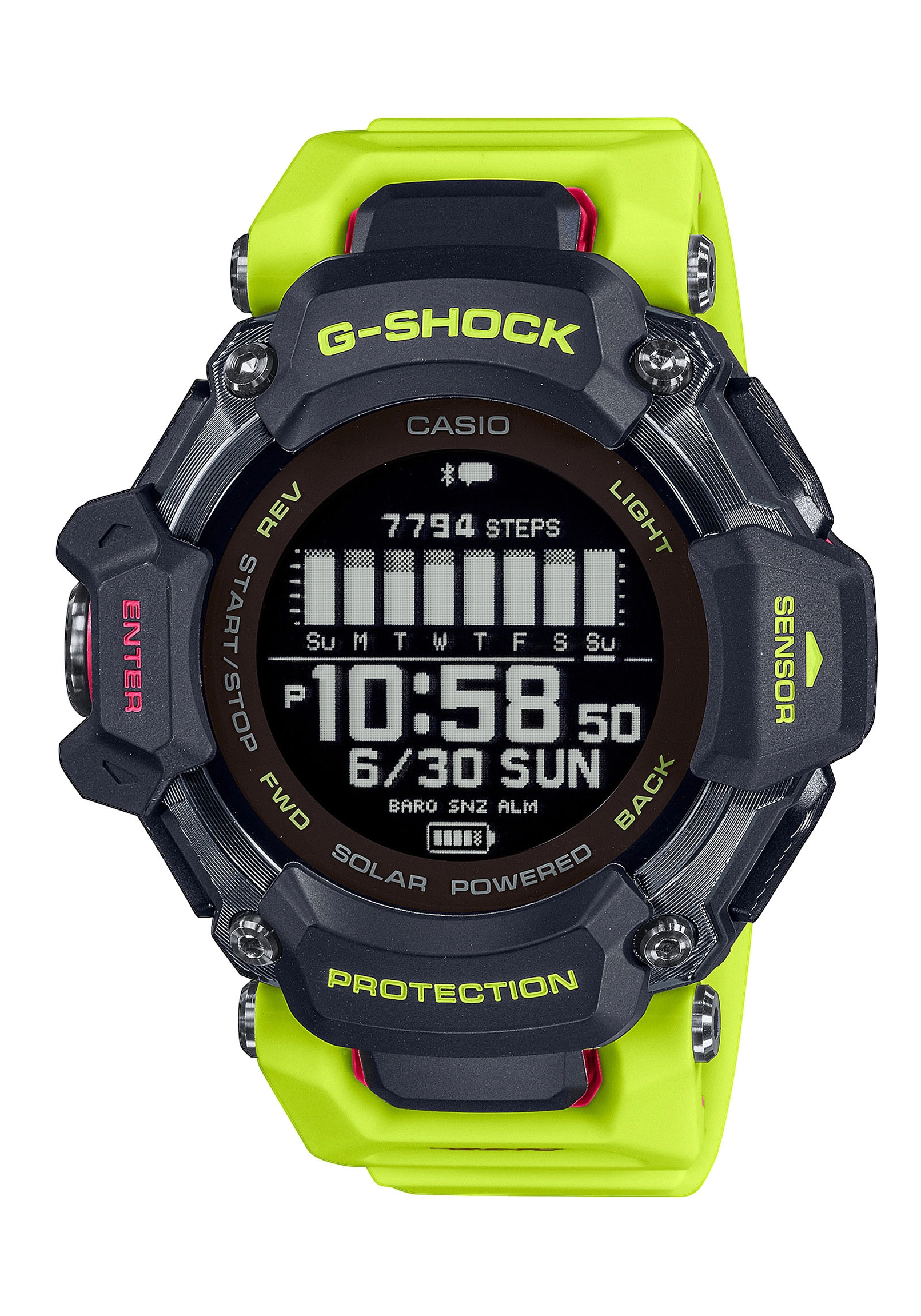 Casio G-Shock G-SQUAD Gelb GBD-H2000-1A9ER